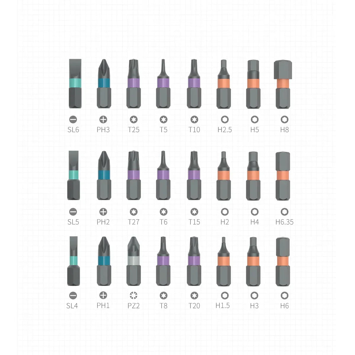 Caddy Co. Pocket Vault Precision Driver Set