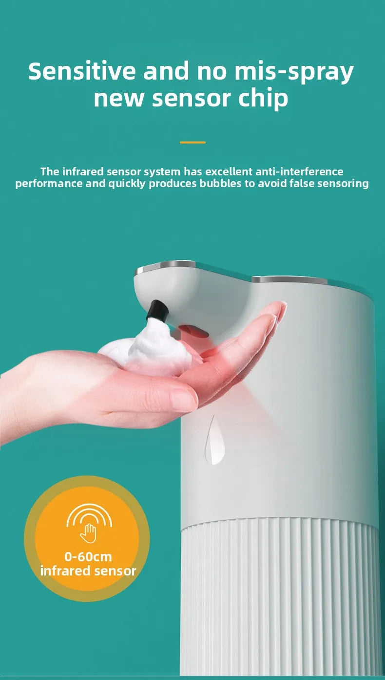 Caddy Co. TouchFree Pro - Automatic Foam Soap Dispenser with 4 Adjustable Settings