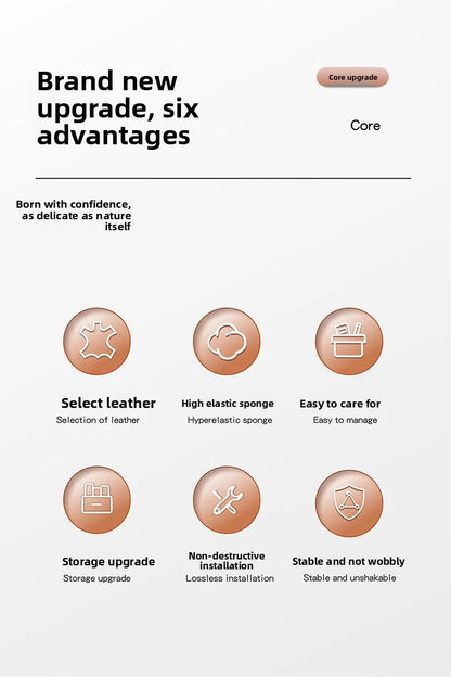 Caddy Co. 4-in-1 Premium Console Organizer - Universal Car Armrest Storage