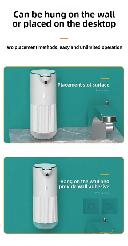 Caddy Co. TouchFree Pro - Automatic Foam Soap Dispenser with 4 Adjustable Settings